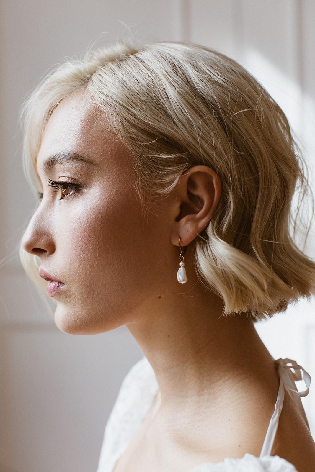 SUANA PEARL OHRRINGE – MALLOE Brautmode Berlin