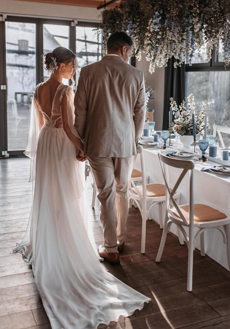 brautkleid boho ivory brautatelier malloe instagram